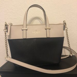 Kate Spade - Two-tone Black & Cream Crossbody